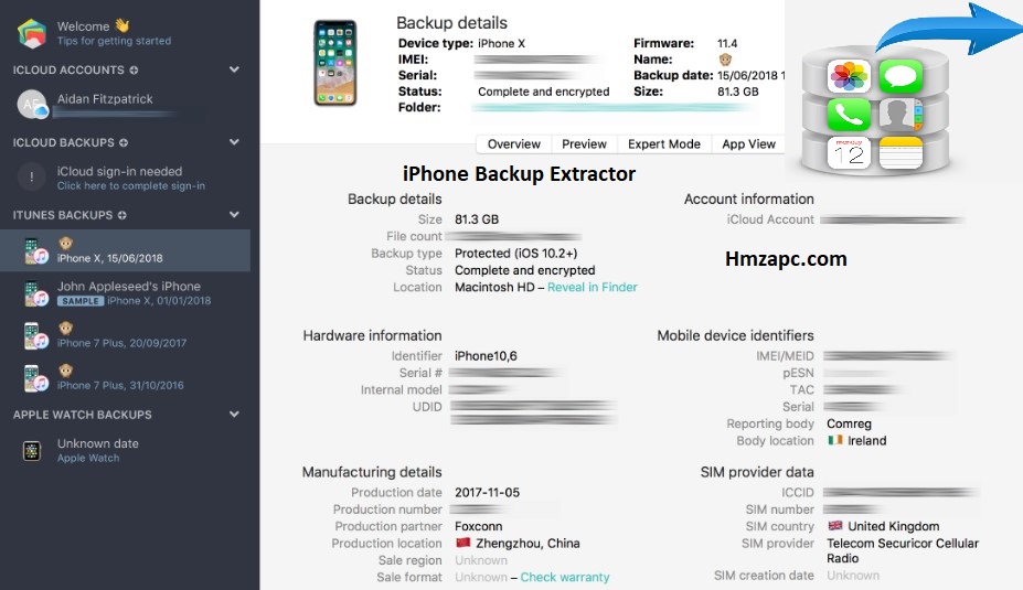 download iphone backup extractor crack