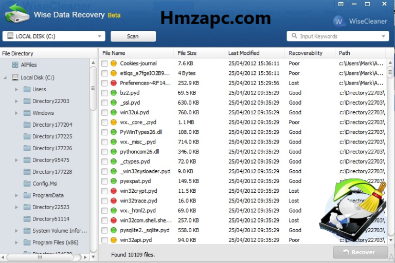 Wise Data Recovery 6.1.4.496 for windows instal