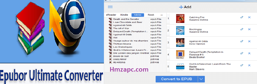 Epubor Ultimate Converter 4.0.13 Serial Key Full Crack Download